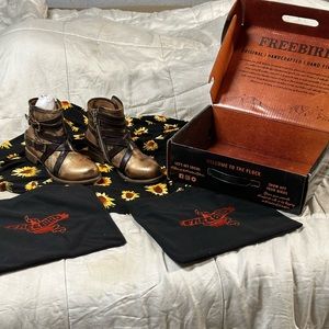 Free Bird Hand Crafted Leather Boots